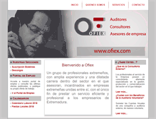 Tablet Screenshot of ofiex.com